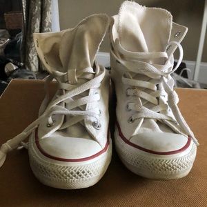 White high top converse